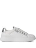 Karl Lagerfeld Kronos leather sneakers - White