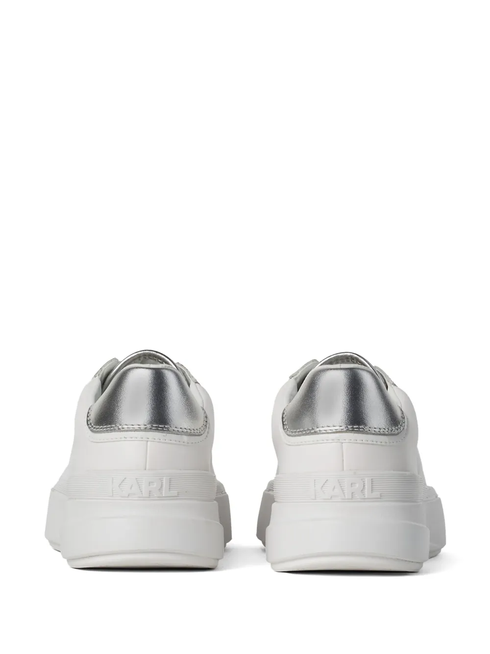KARL LAGERFELD KRONOS LEATHER SNEAKERS