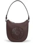 Karl Lagerfeld K/Circle Moon leather shoulder bag - Brown