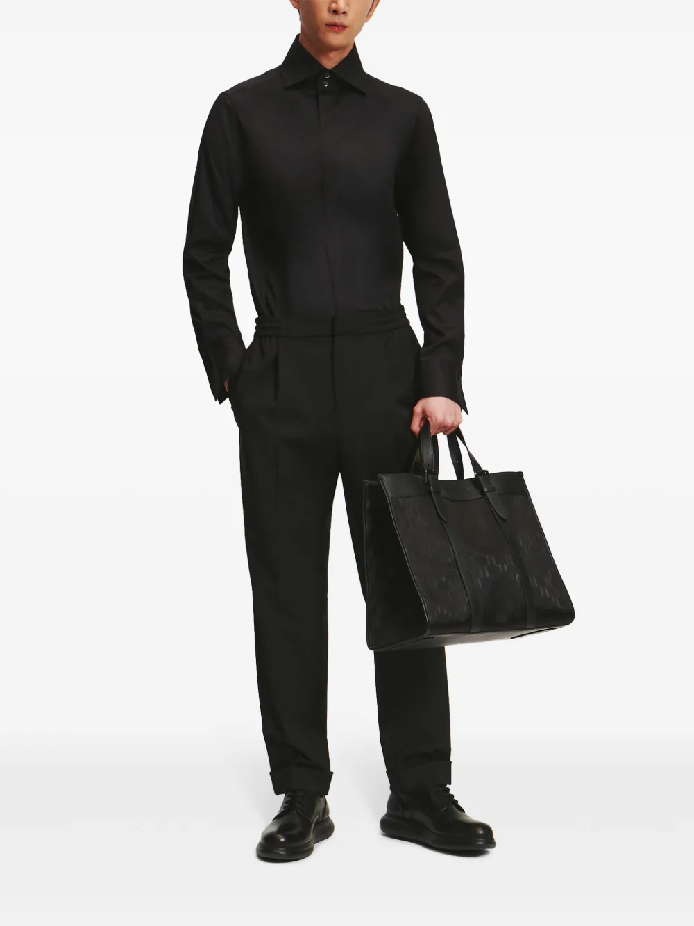 Karl Lagerfeld Klassik Karl shirt - Zwart