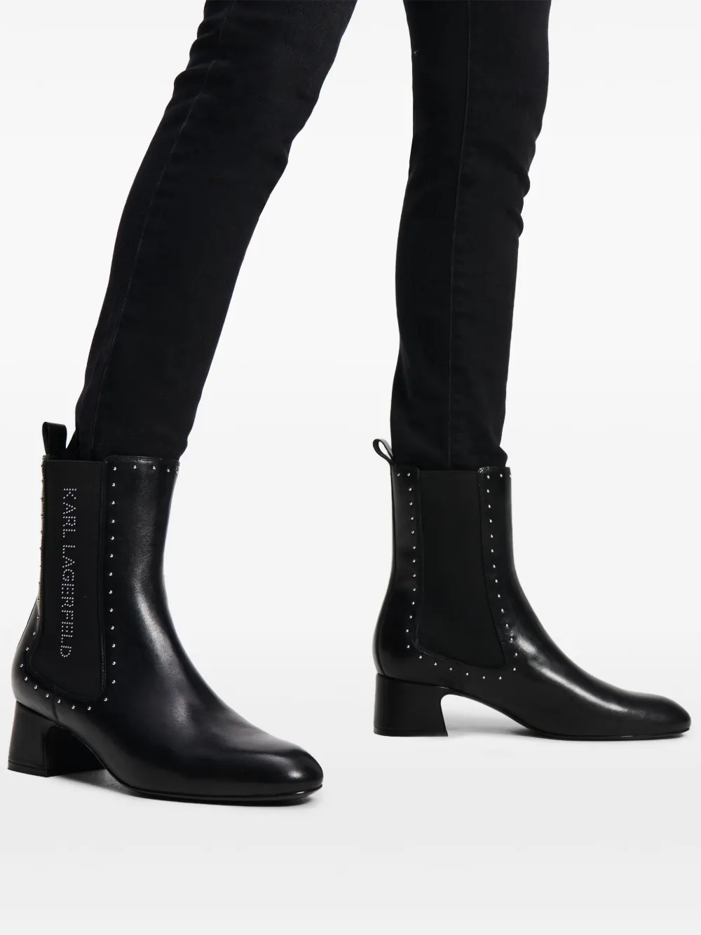 Karl Lagerfeld Bonnie stud-embellished boots | Image 7