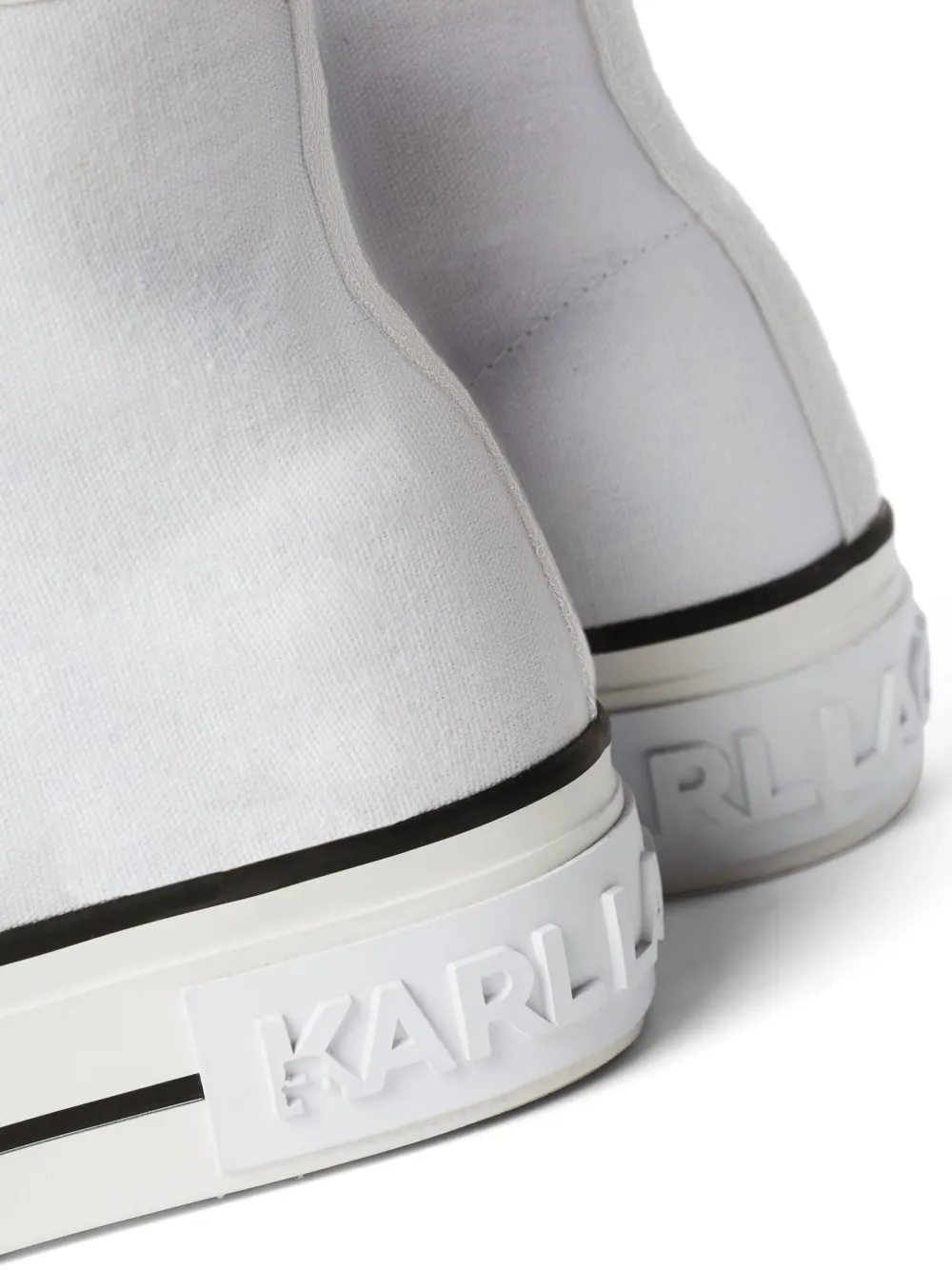 Karl Lagerfeld Ikon NFT Kampus Max sneakers Wit
