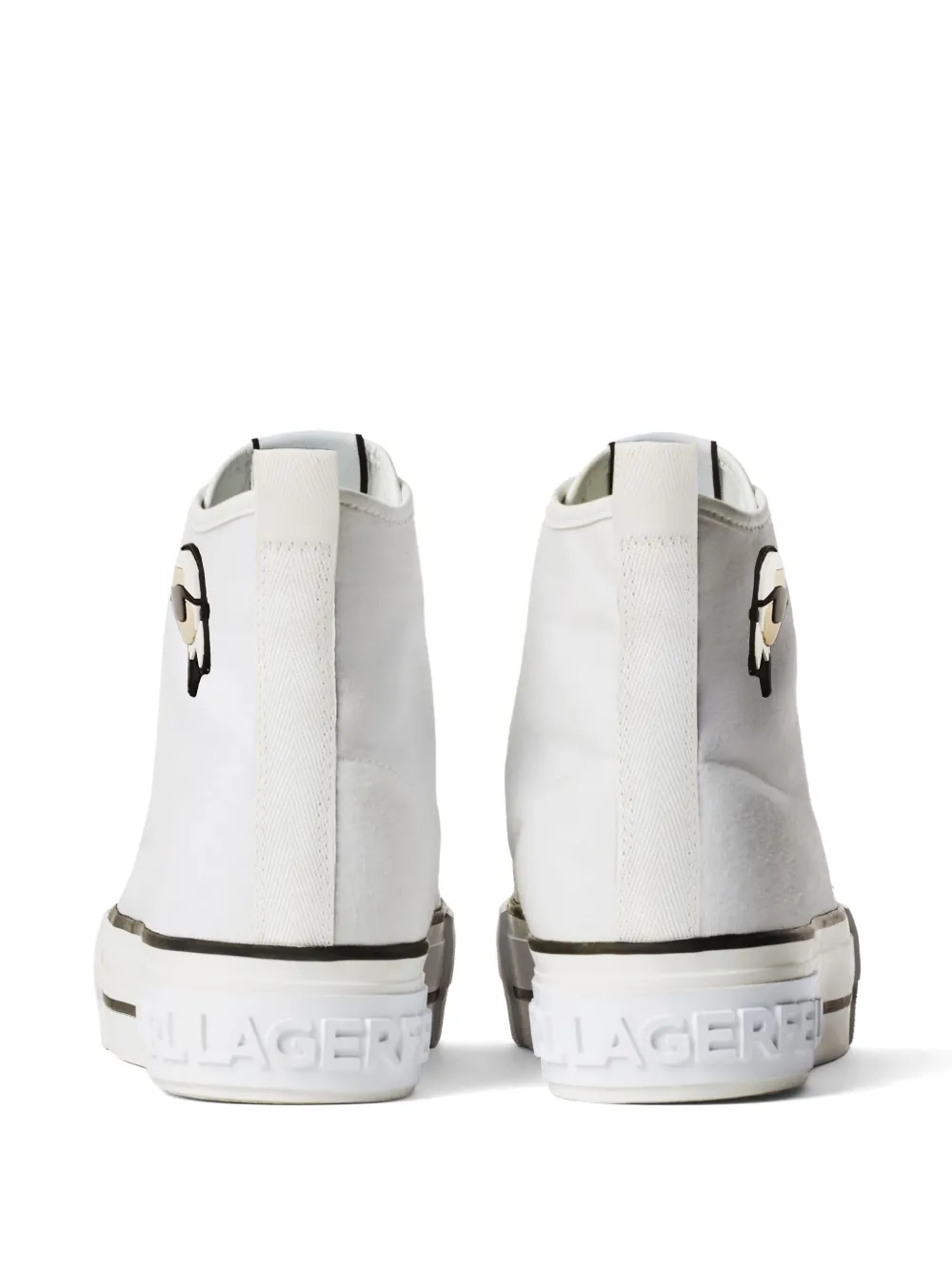 Karl Lagerfeld Ikon NFT Kampus Max sneakers Wit