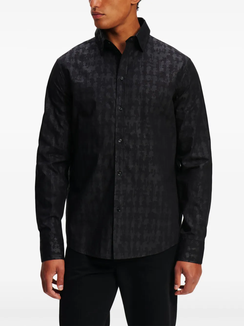 Karl Lagerfeld Kameo overhemd Zwart