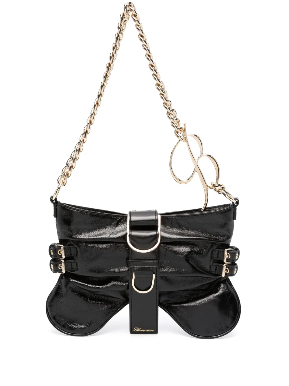Blumarine Butterfly medium schoudertas Zwart