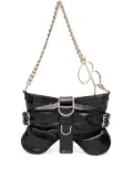 Blumarine medium Butterfly leather shoulder bag - Black