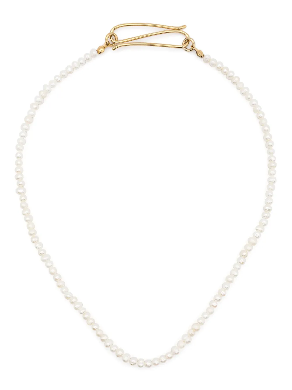 BEATRIZ PALACIOS collar de perlas | dorado | Image 1