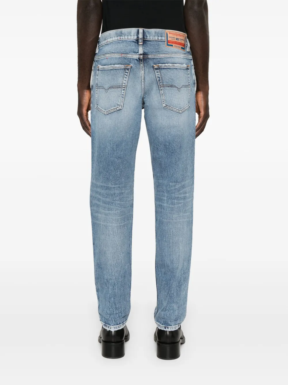 Affordable Diesel 2023 D-Finitive 09j54 mid-rise tapered-leg jeans Men
