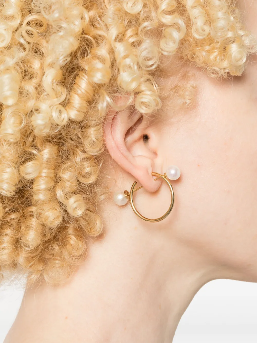 BEATRIZ PALACIOS Asymmetrische oorbellen - Goud