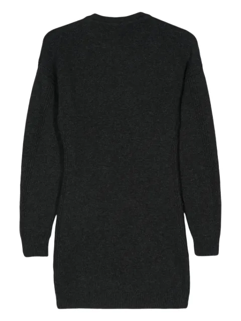 MOSCHINO JEANS chain-embellished knitted dress 242K1A04838204 - 1