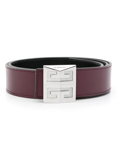 Givenchy 4G reversible leather belt Men