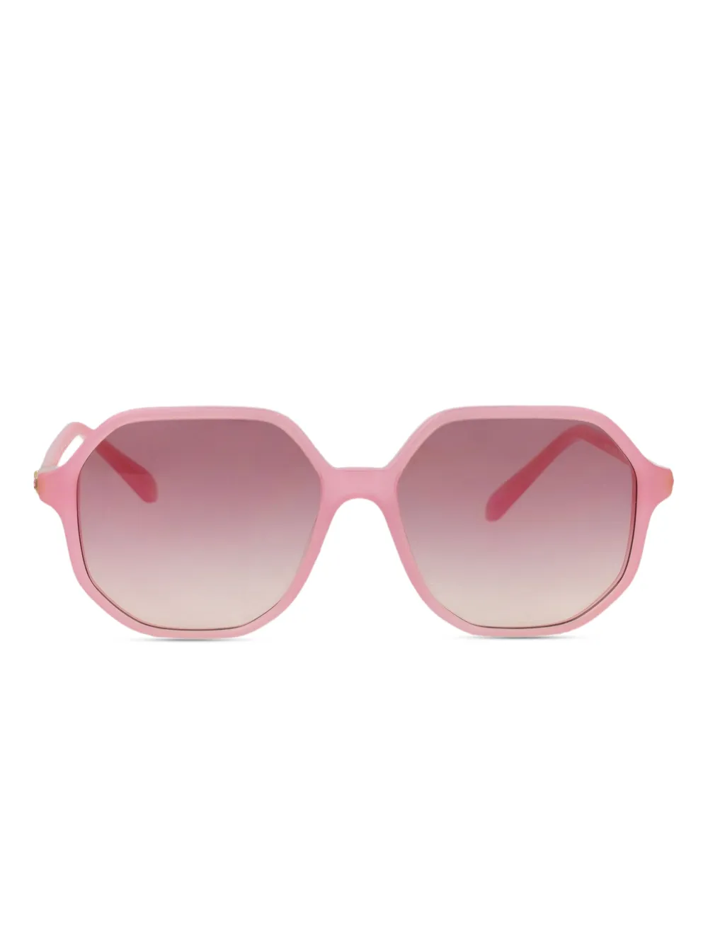 Swarovski Eyewear オーバーサイズフレーム サングラス - ピンク Swarovski Eyewear オーバーサイズフレーム サングラス - ピンク