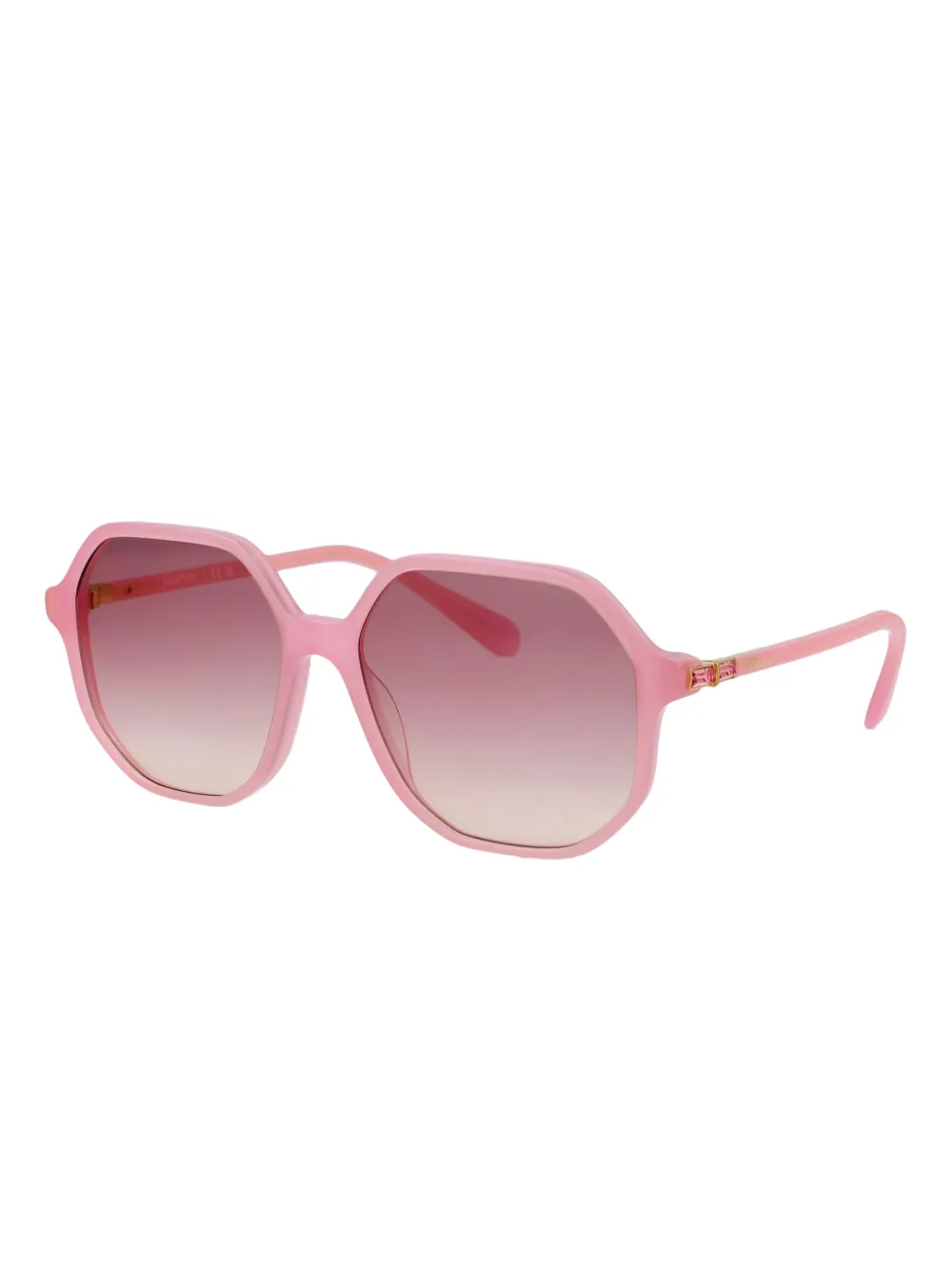 Swarovski Eyewear Zonnebril met oversized montuur - Roze