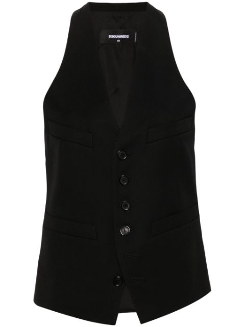 DSQUARED2 Classic Dean racerback waistcoat Women