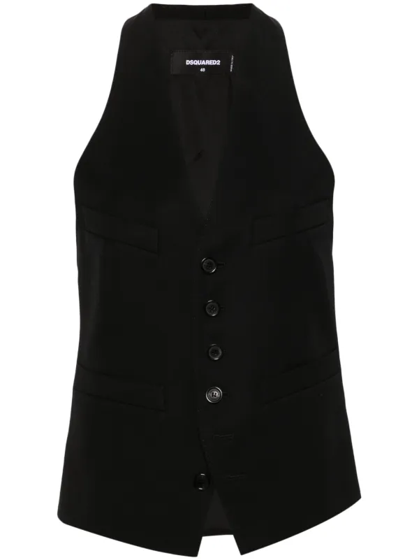 DSQUARED2 Classic Dean Racerback Waistcoat - Farfetch