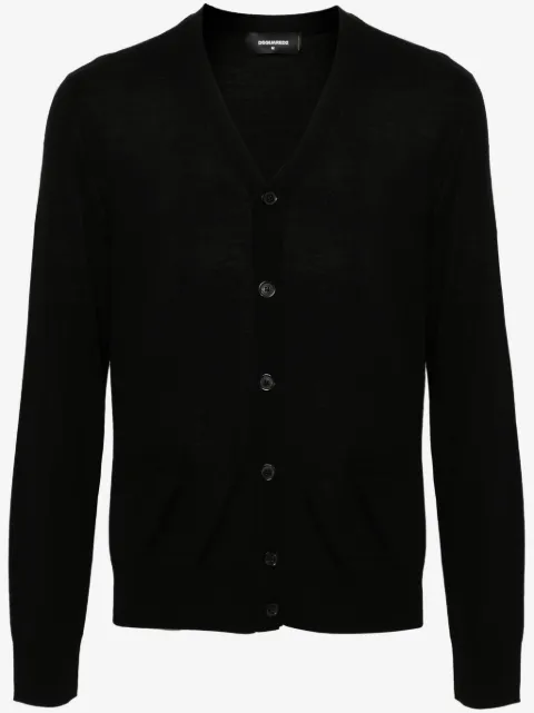 DSQUARED2 cárdigan con logo bordado