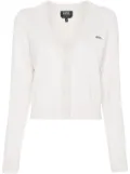 A.P.C. Berenice logo-embroidered cardigan - Neutrals