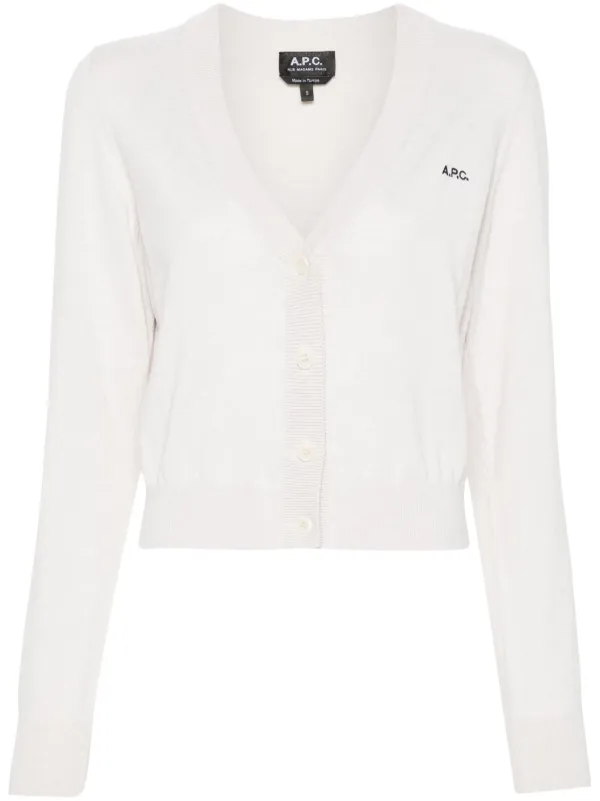 A.P.C. Berenice カーディガン | ニュートラル | FARFETCH JP