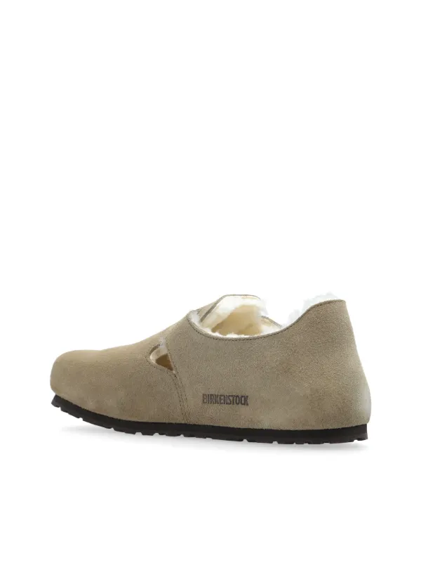 Birkenstock London Shearling Loafers | Neutrals | FARFETCH AU Birkenstock London Shearling Loafers | Neutrals | FARFETCH AU