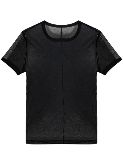 Helmut Lang crew-neck sheer T-shirt