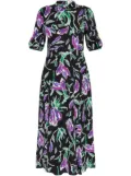 DVF Diane von Furstenberg Nella midi dress - Black