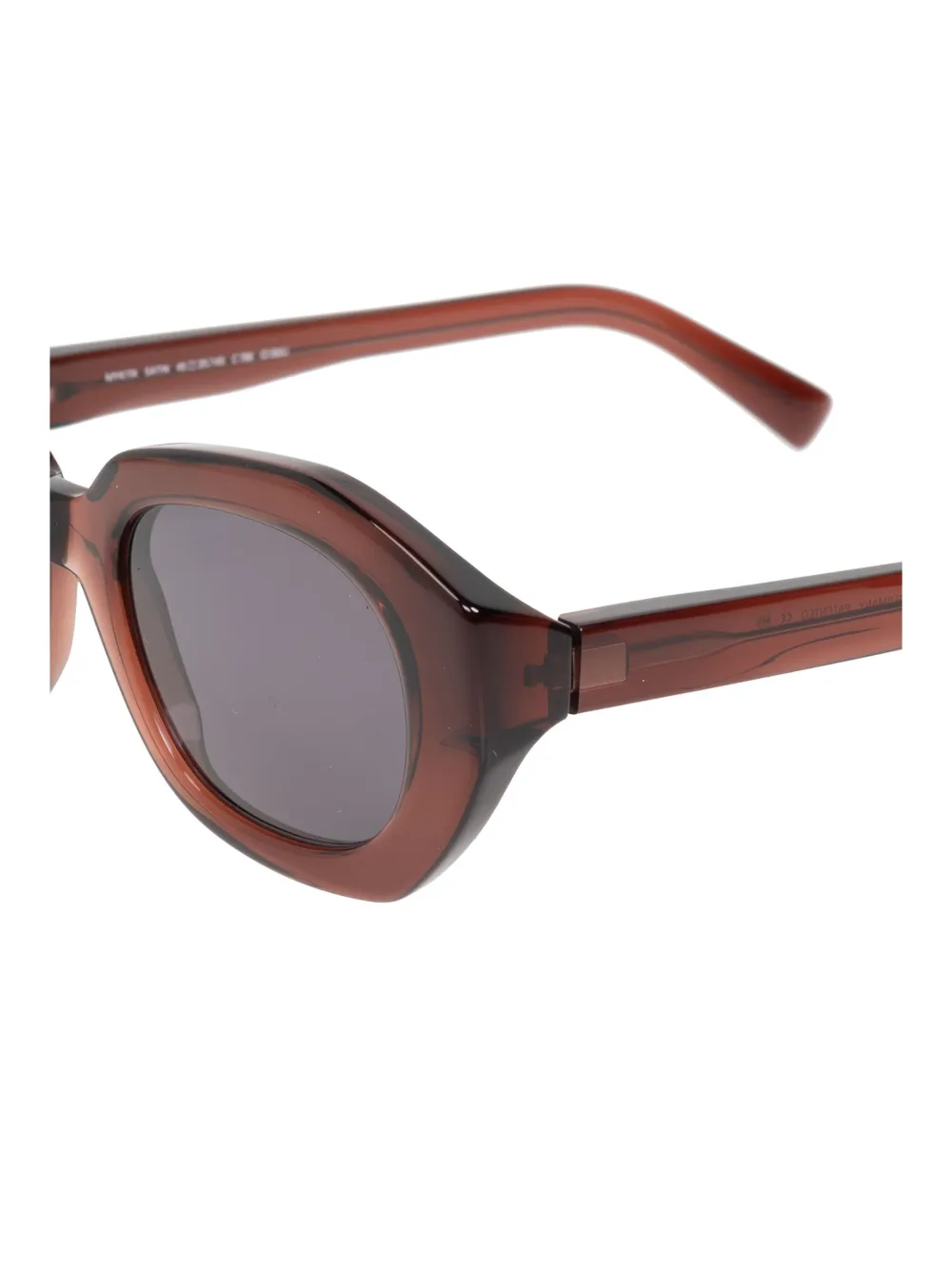 Mykita Satin zonnebril Bruin