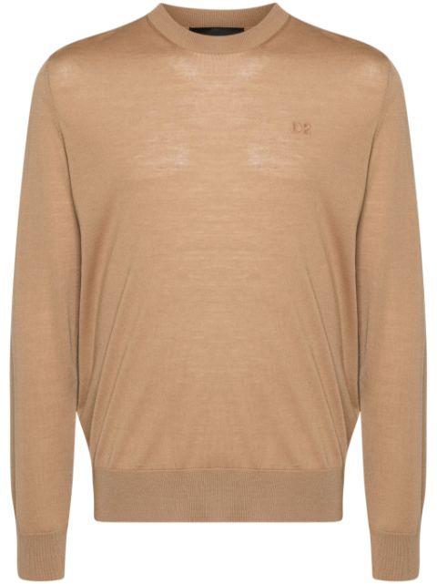 DSQUARED2 crew-neck virgin wool jumper Men