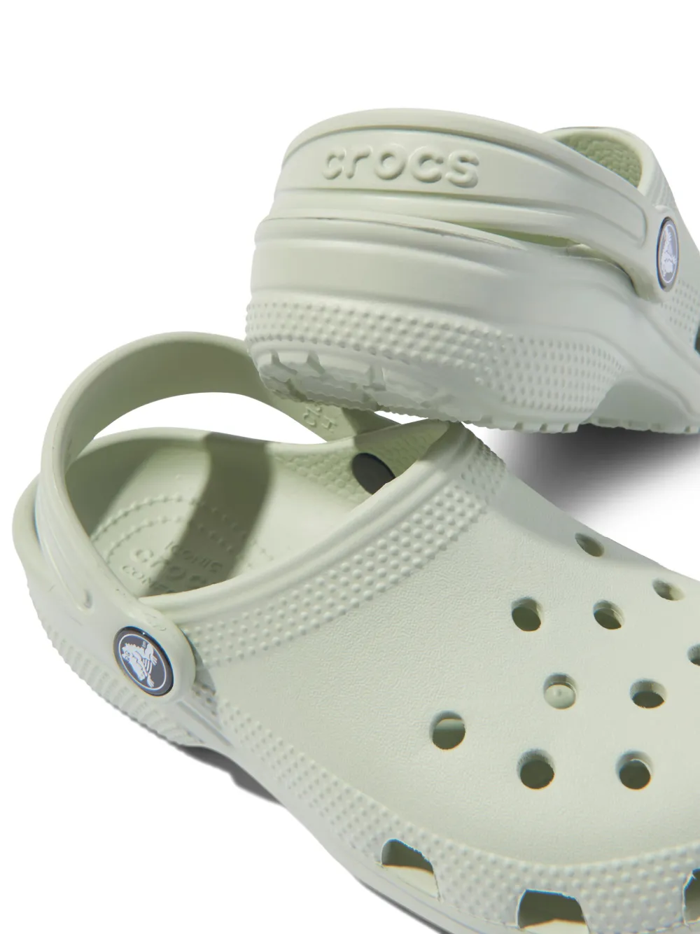 Crocs Kids ankle strap chuncky sandals Green