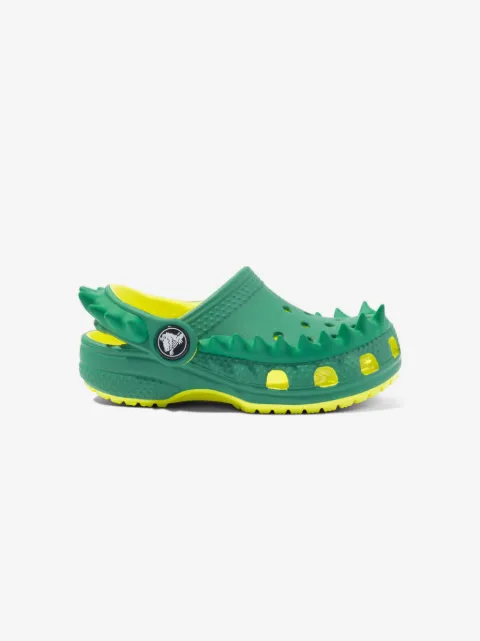 Crocs Kids sandalias con efecto de piel de cocodrilo