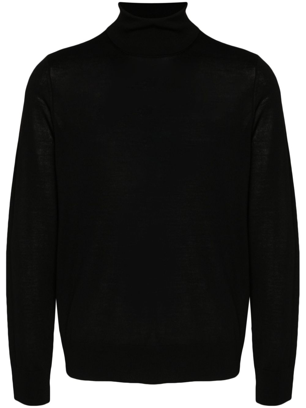 DSQUARED2 roll-neck virgin wool jumper – Black