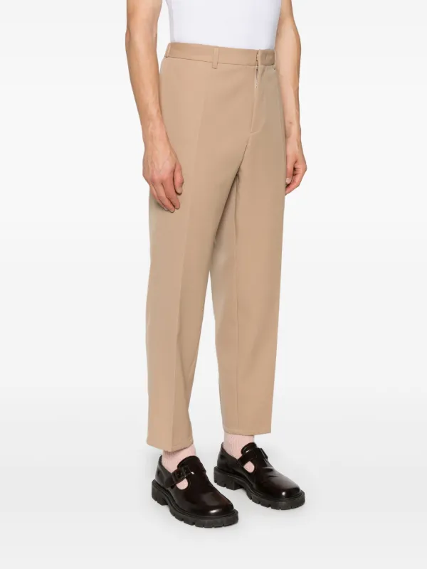 Jil Sander テーパードパンツ | ニュートラル | FARFETCH JP