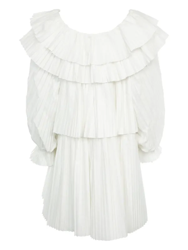 white brunch dresses Burgundy Cord Chiara Pinafore Mini Dress