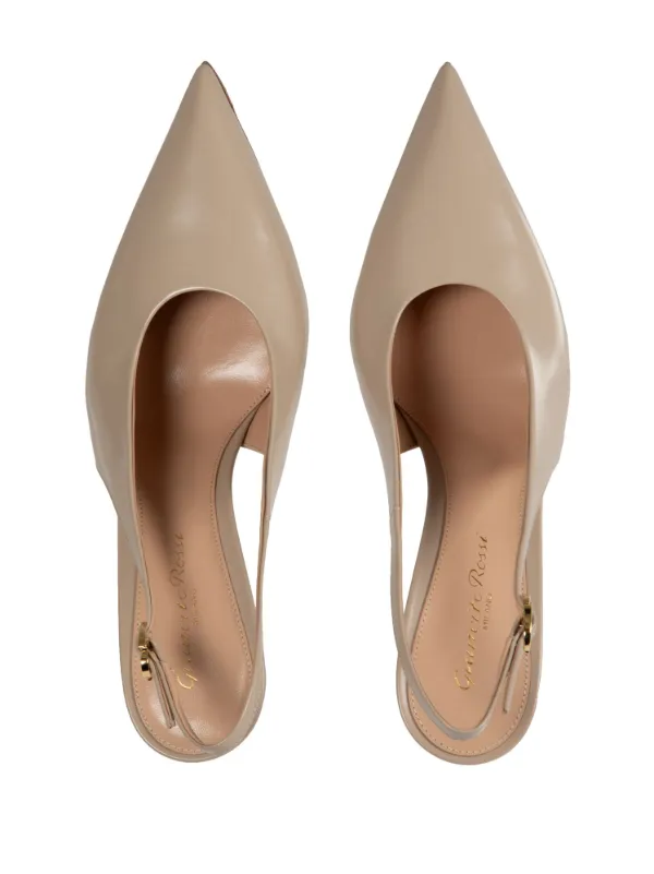 Gianvito Rossi【関税送料込】Tokio レザーパンプス 85mm Gianvito Rossi Tokio 85mm パンプス | ニュートラル | FARFETCH JP