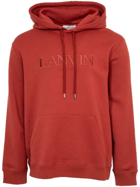 Lanvin embroidered hoodie Men