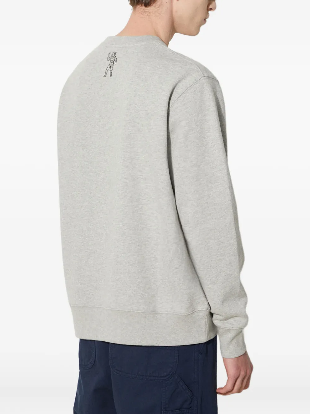 Billionaire Boys Club Sweater met ronde hals en forelprint Grijs