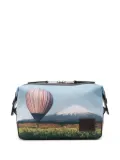 Paul Smith landscape-print wash bag - Blue