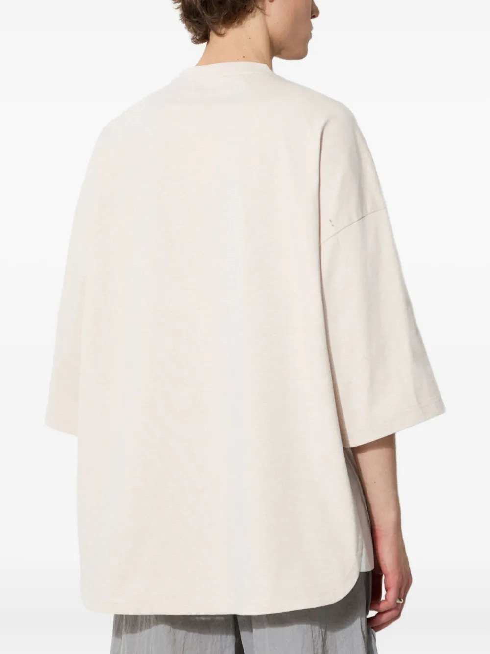  A.a. Spectrum Logo-print T-shirt - Neutrals 