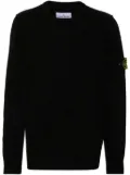 Stone Island Compass-badge jumper - Black