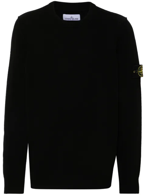 Stone Island suéter con distintivo Compass