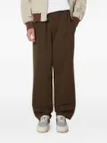 ICECREAM elasticated-waist trousers - Brown