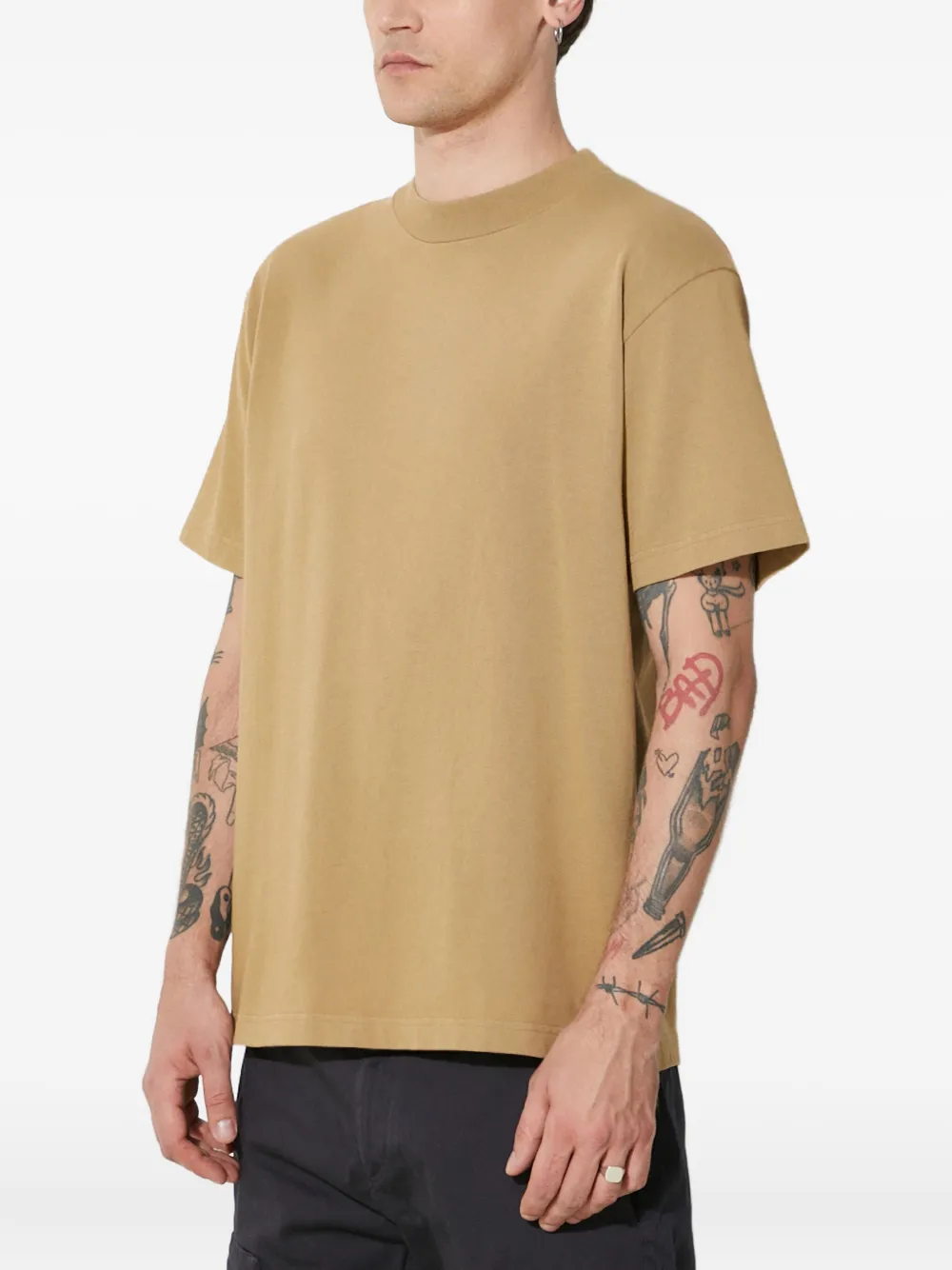 424 crew-neck short-sleeve T-shirt - Beige
