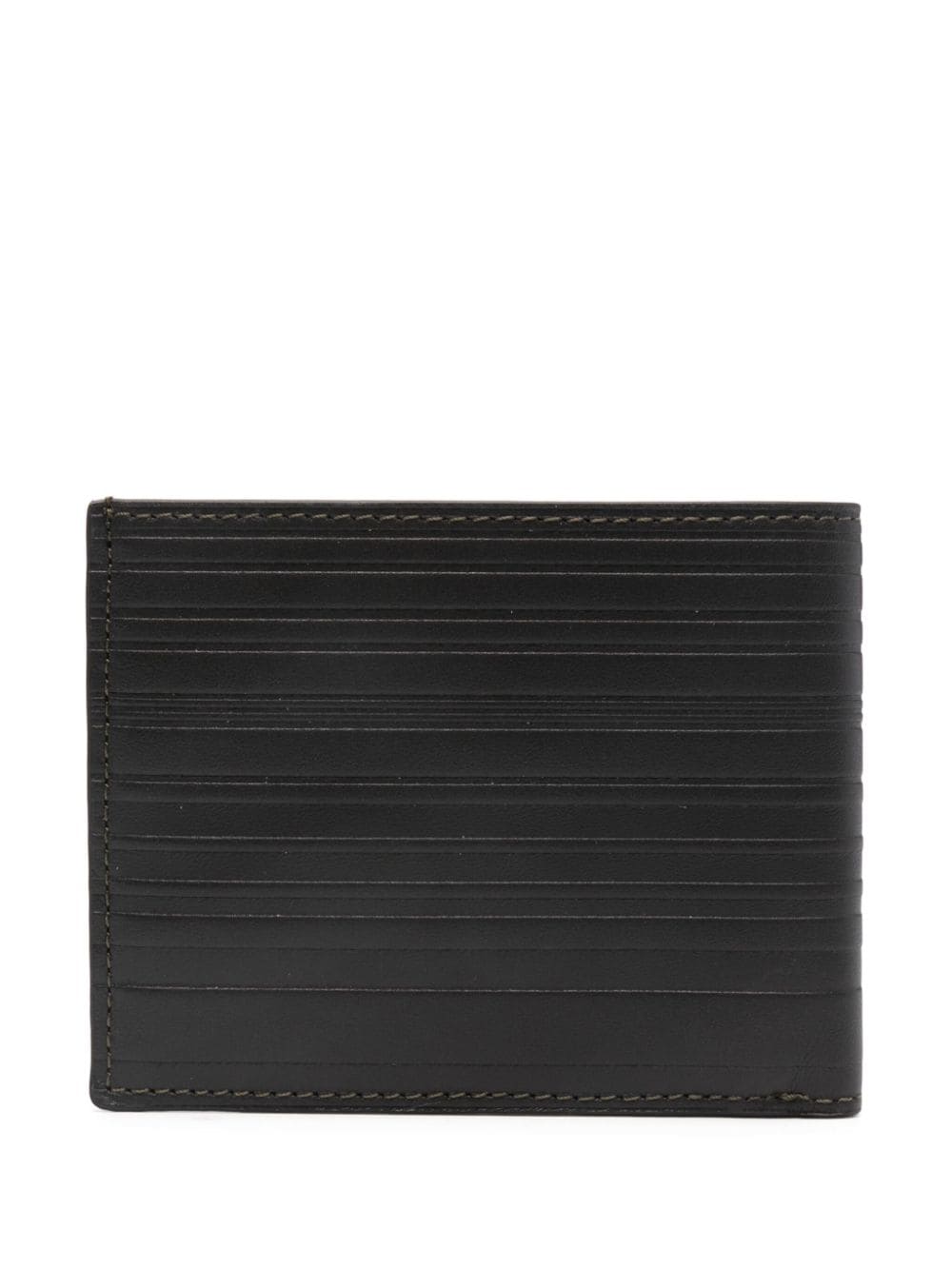 PAUL SMITH LOGO-STAMP LEATHER WALLET 