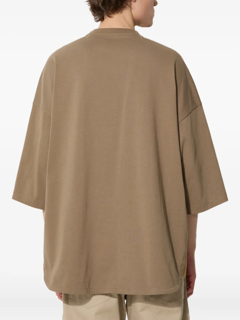  A.a. Spectrum Knockout Dropped-shoulder T-shirt - Brown 