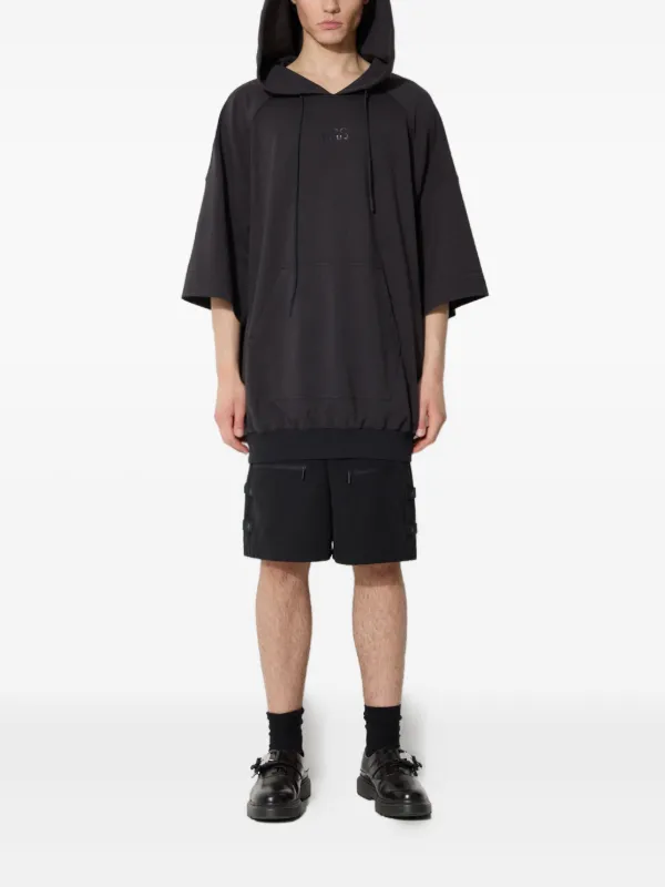 A.A. Spectrum half-sleeve Hoodie | Black | FARFETCH