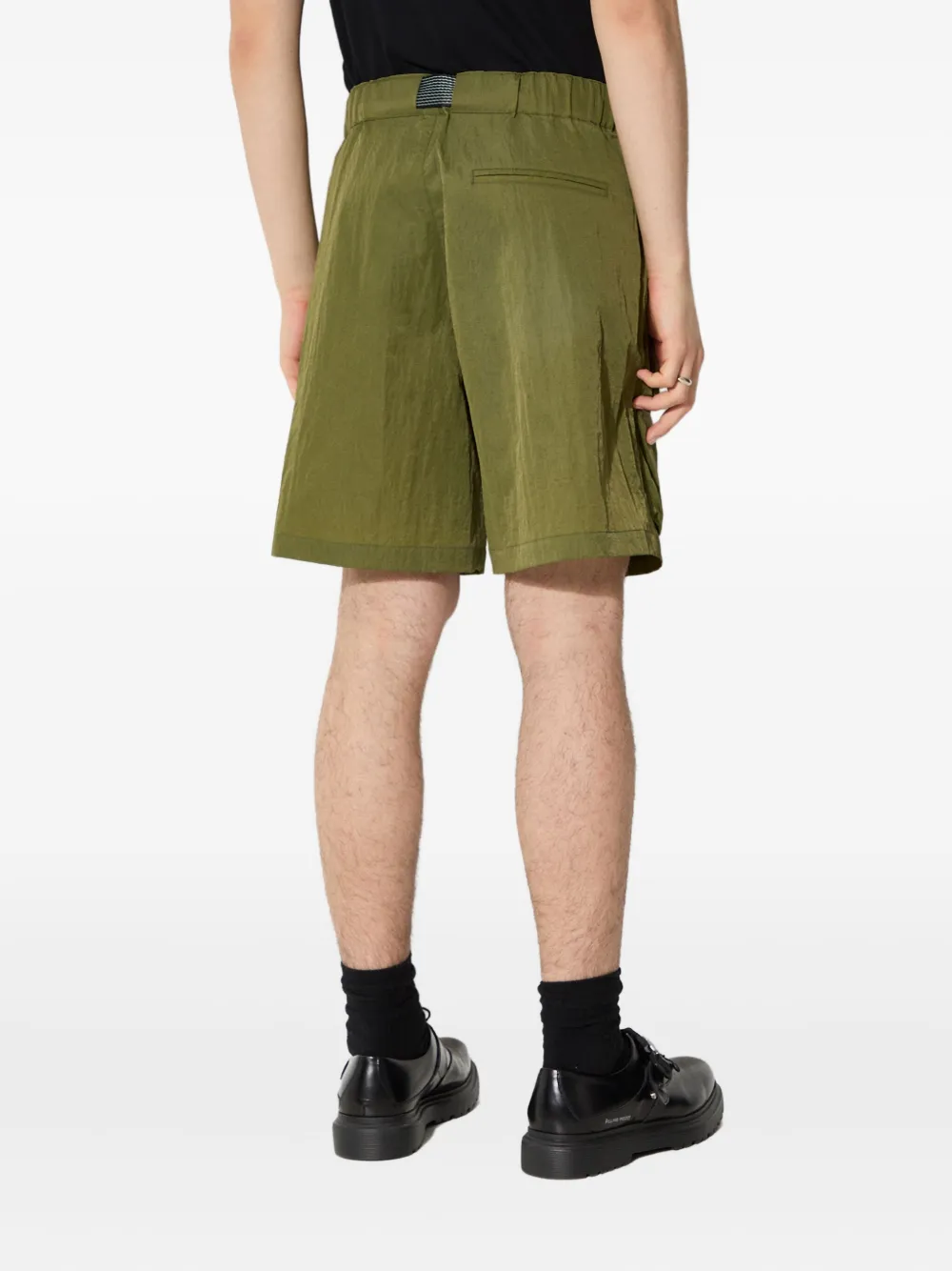 A.A. Spectrum Wadrian cargo shorts met ceintuur Groen