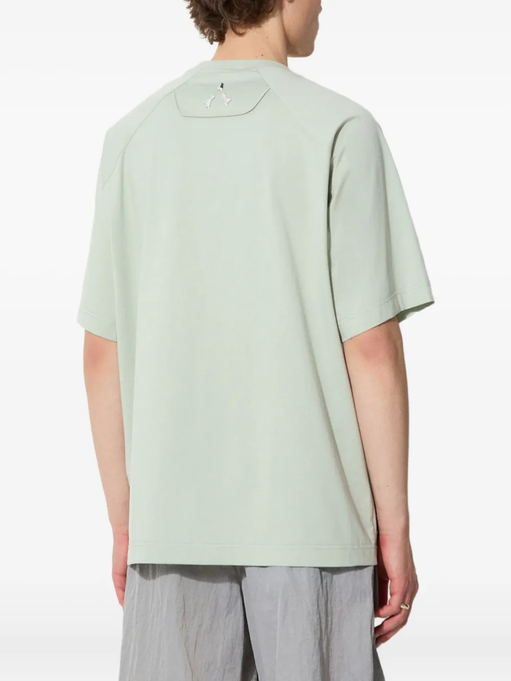  A.a. Spectrum Raglan-sleeve Metallic-embellishments T-shirt - Green 