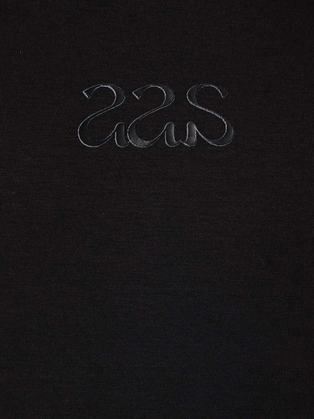 High-Neck Raglan-Sleeve T-Shirt
