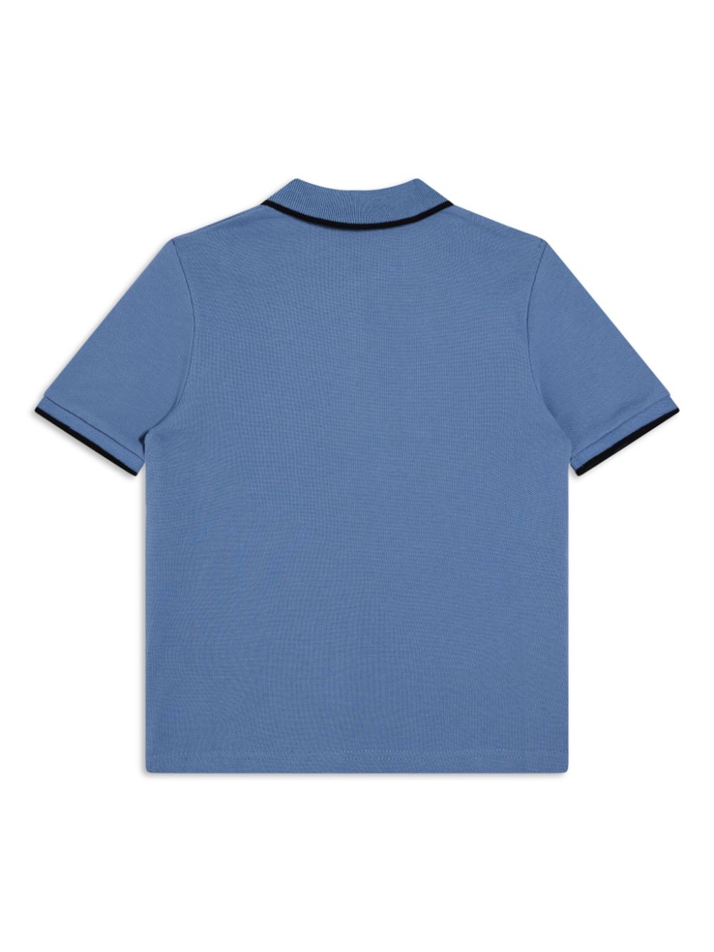 BOSS Kidswear logo-print polo shirt - Blauw