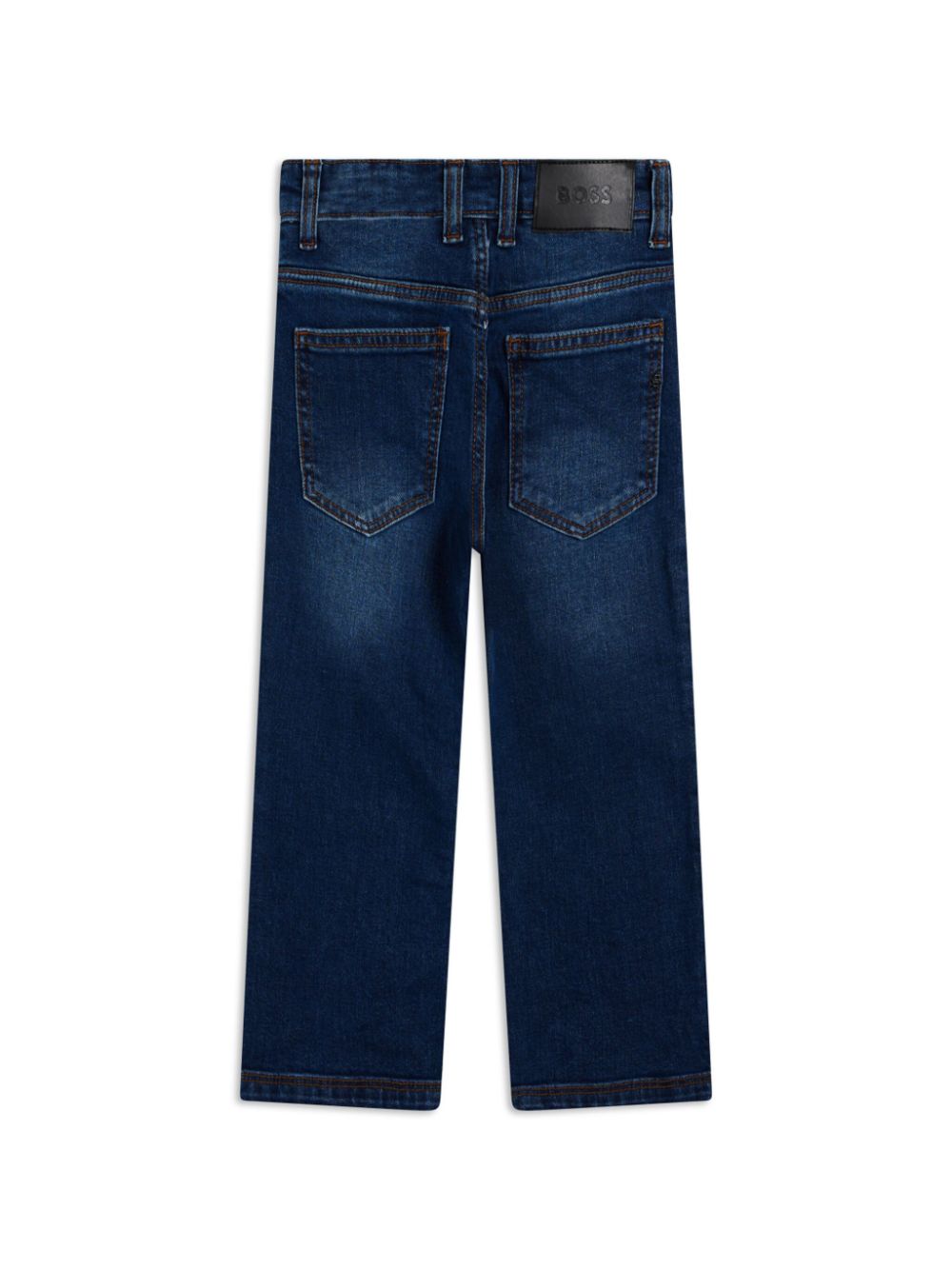 BOSS Kidswear dark-wash jeans - Blauw