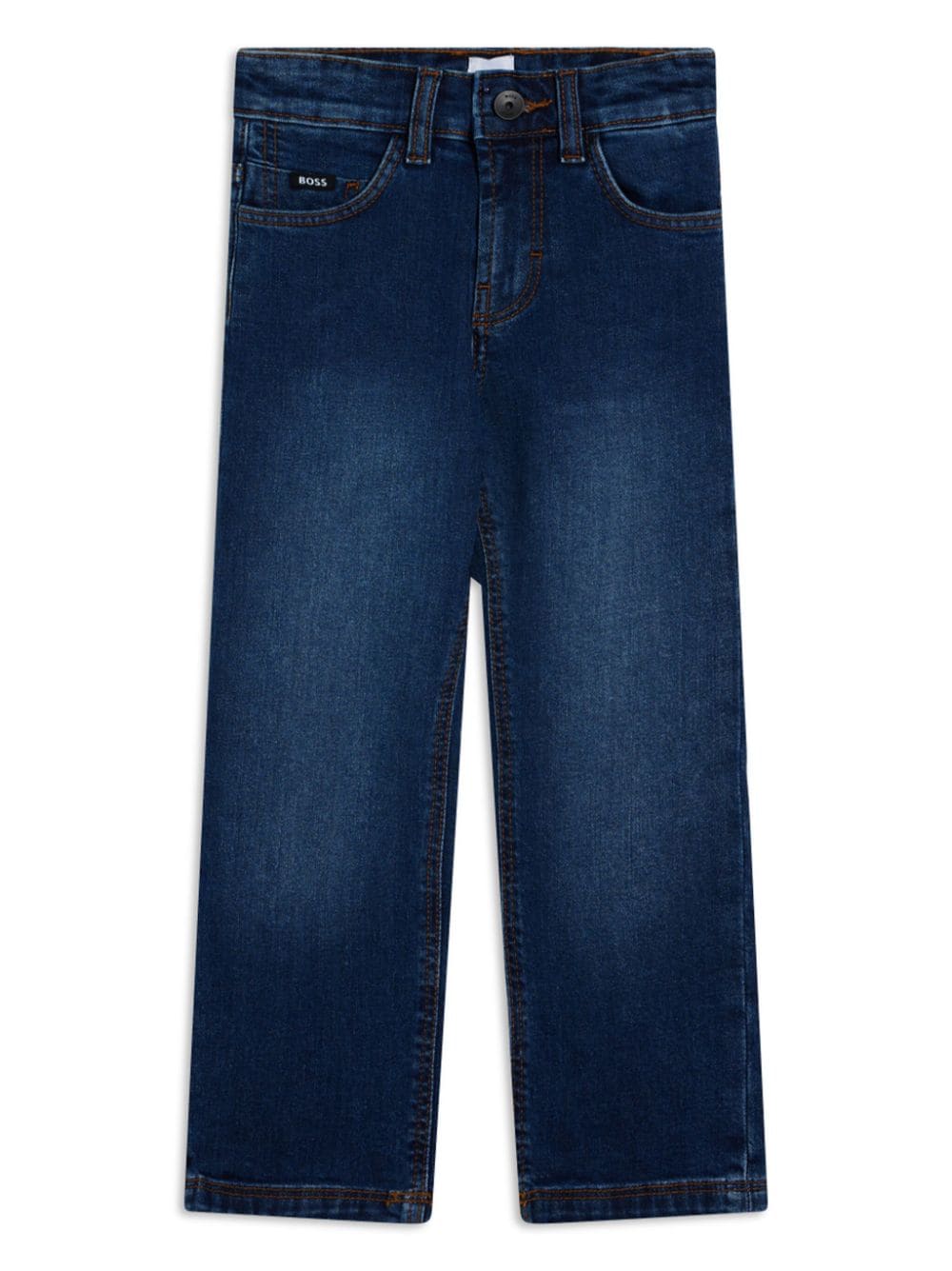 BOSS Kidswear dark-wash jeans - Blu